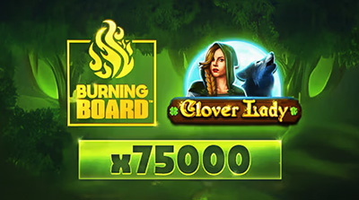 Clover Lady Burning Board