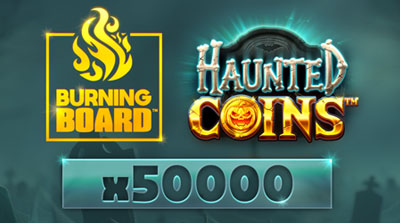 Haunted Coins Burning Board