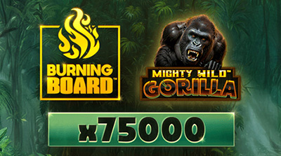 Mighty Wild: Gorilla Burning Board