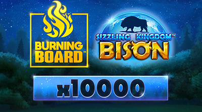 Sizzling Kingdom: Bison Burning Board